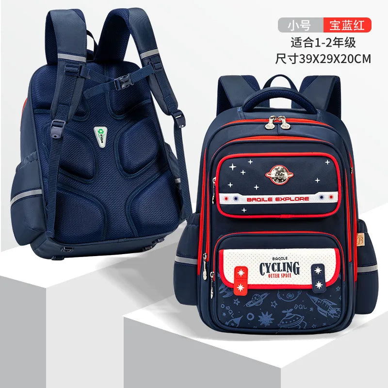Sac à dos orthopédique imperméable enfant | Sac école Oxford garçon fille