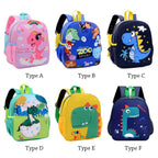 Sac à dos dinosaure mignon maternelle | Sac enfant cartoon animal nylon