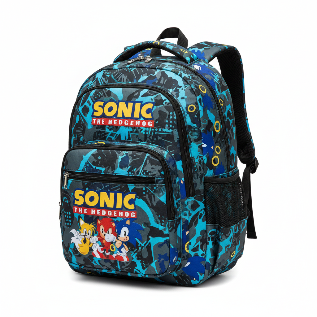 Sac Sonic fond blanc